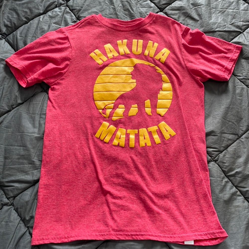 Boys Disney tee, size large